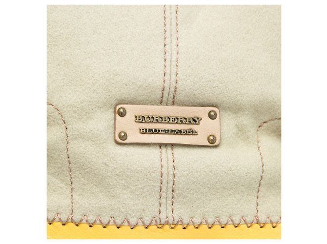 Burberry Canvas-Tote mit Lederbesatz in Beige - Ansicht 5
