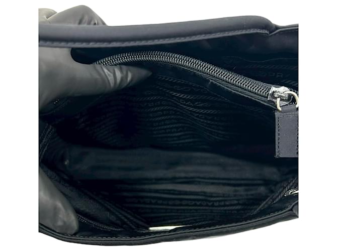 Tote Prada Black Tessuto Nero - vista 5