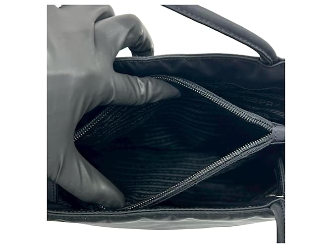 Tote Prada Black Tessuto Nero - vista 6