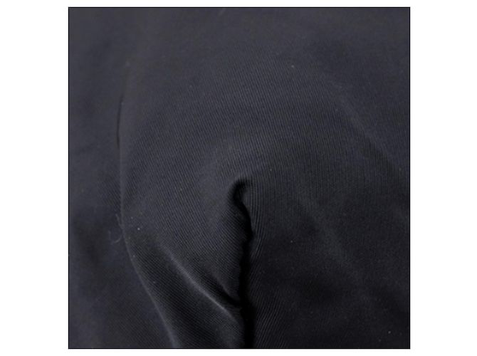 Prada Black Saffiano Trimmed Tessuto Reisetasche Schwarz - Ansicht 13