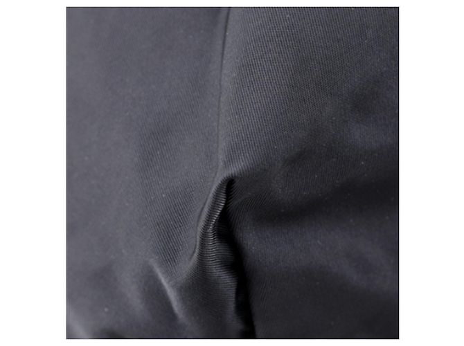 Prada Black Saffiano Trimmed Tessuto Reisetasche Schwarz - Ansicht 14