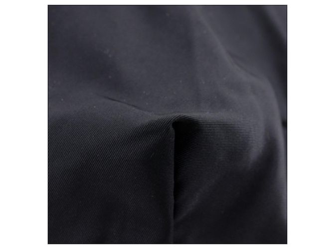 Prada Black Saffiano Trimmed Tessuto Reisetasche Schwarz - Ansicht 15