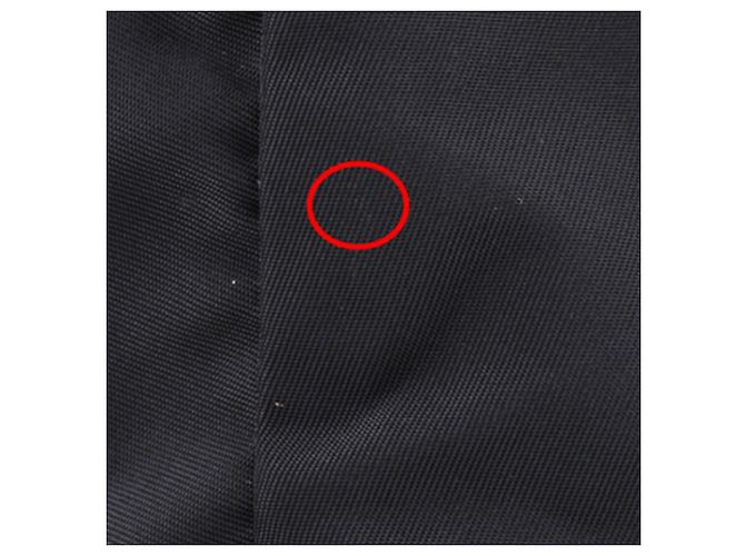 Prada Black Saffiano Trimmed Tessuto Reisetasche Schwarz - Ansicht 23