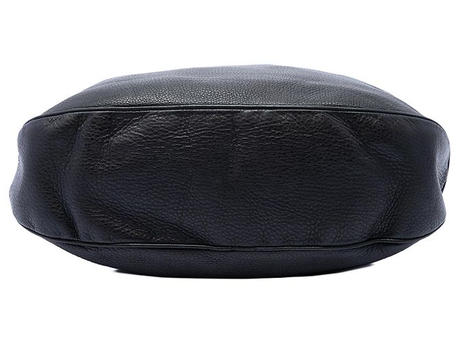 Borsa a spalla Ride in pelle di vitello nera grande Gucci Nero - vista 3