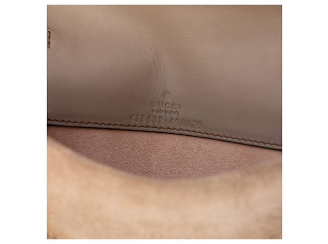Gucci Beige Mini GG Supreme Dionysus Crossbody - vista 5