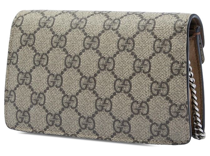 Gucci Beige Mini GG Supreme Dionysus Crossbody - vista 2