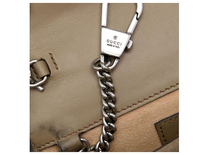 Gucci Beige Mini GG Supreme Dionysus Crossbody - vista 5