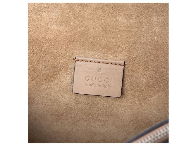 Borsa a tracolla Gucci Beige Medium GG Supreme Dionysus - vista 5