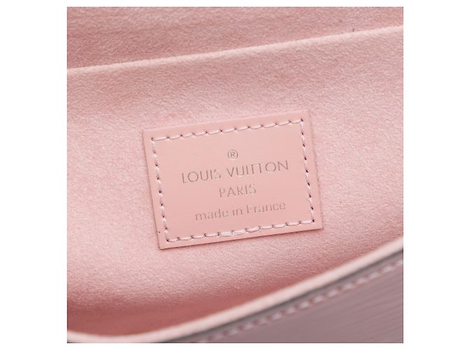 Louis Vuitton Pochette Felicie in Epi rosa - vista 5