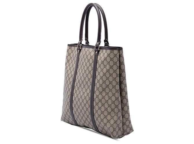 Tote verticale Gucci Beige GG Supreme Joy - vista 2