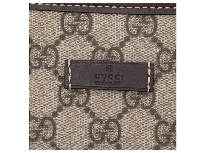 Tote verticale Gucci Beige GG Supreme Joy - vista 5