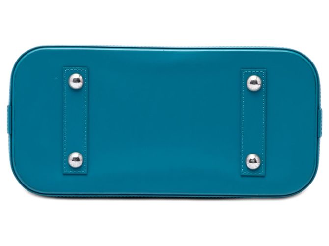 Louis Vuitton Alma PM in Epi blu Turchese - vista 3