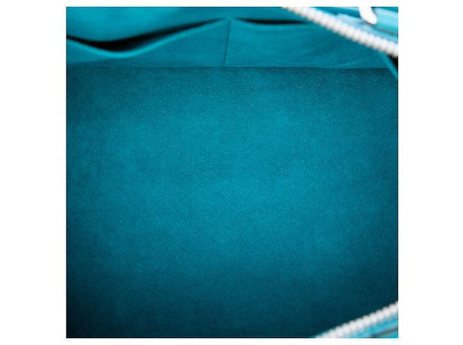 Louis Vuitton Alma PM in Epi blu Turchese - vista 4