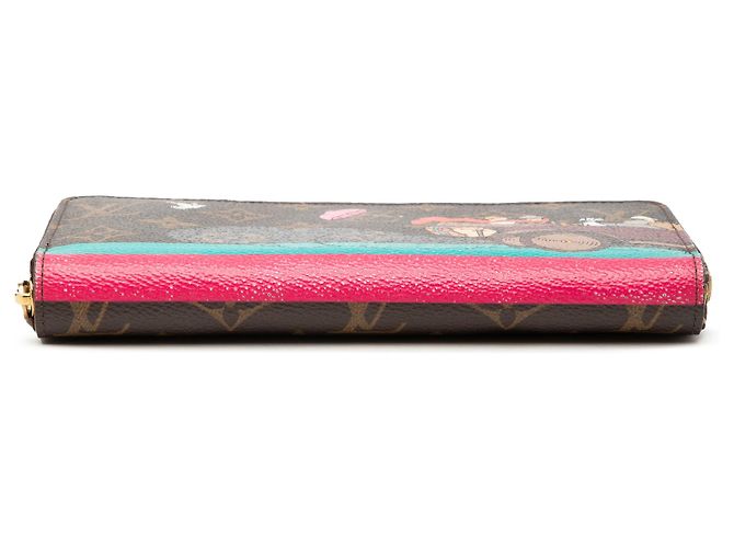 Cartera Zippy Long Louis Vuitton Marrón Monogram Evasion Illustre Castaño - vista 3