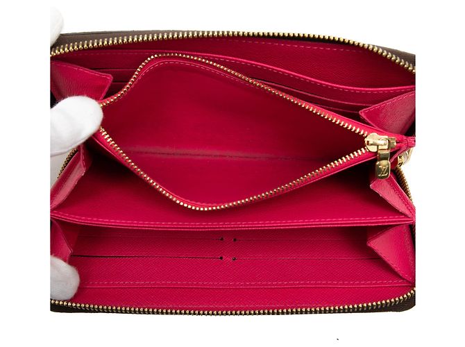 Cartera Zippy Long Louis Vuitton Marrón Monogram Evasion Illustre Castaño - vista 4