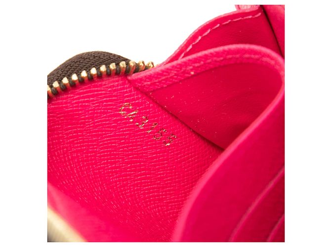 Cartera Zippy Long Louis Vuitton Marrón Monogram Evasion Illustre Castaño - vista 6