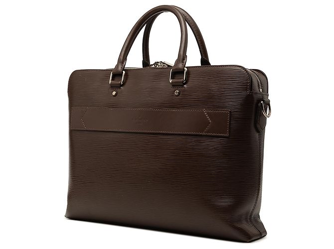 Louis Vuitton Marrone Epi Brooks Marrone scuro - vista 2