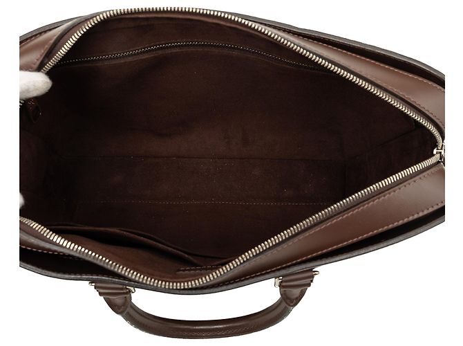 Louis Vuitton Marrone Epi Brooks Marrone scuro - vista 4