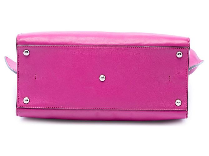 Fendi Bolsa 3Jours em couro de bezerro roxo tamanho Medium - vista 3