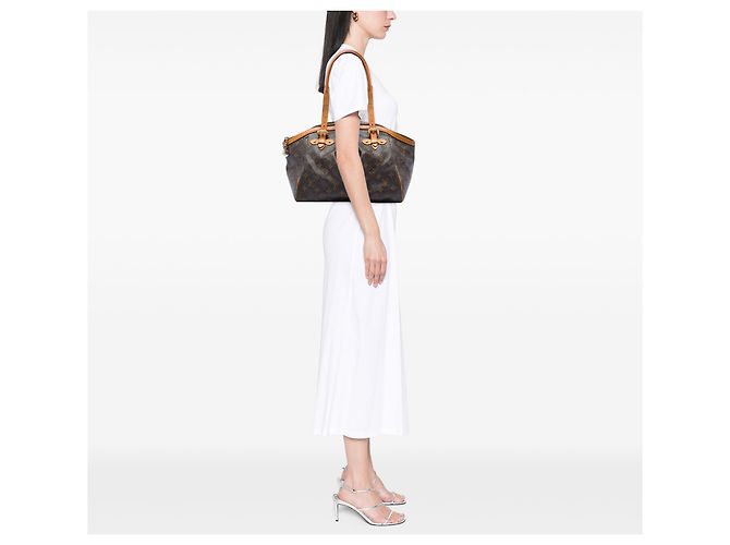 Louis Vuitton Marrone Monogram Tivoli GM - vista 6