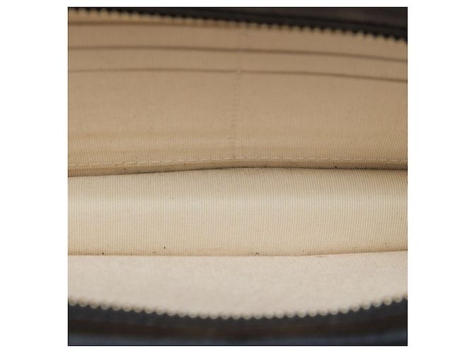 Wallet On Chain Chanel Brown CC Tricolor gesteppte Ziegenleder Multi-Pocket Wallet mit Kette Braun - Ansicht 4