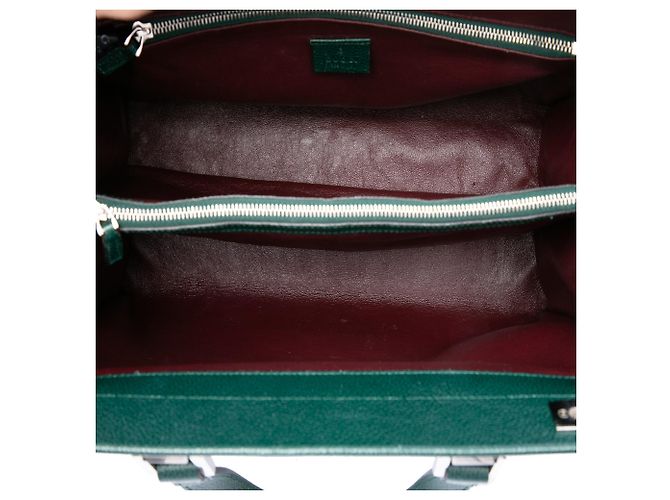 Borsa a mano Zumi in pelle di vitello verde Medium di Gucci - vista 4