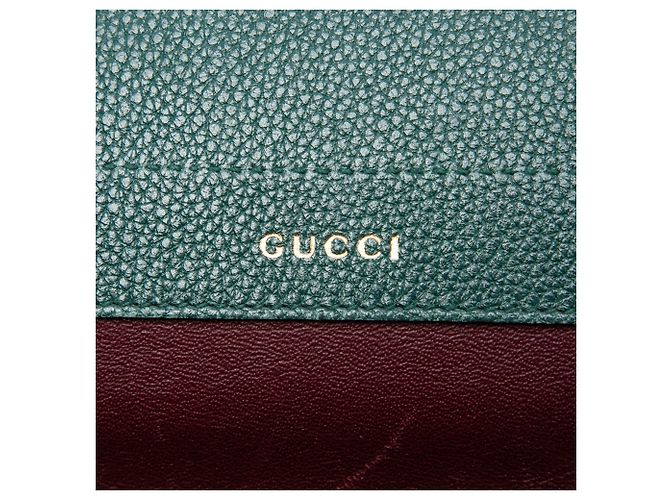 Borsa a mano Zumi in pelle di vitello verde Medium di Gucci - vista 5