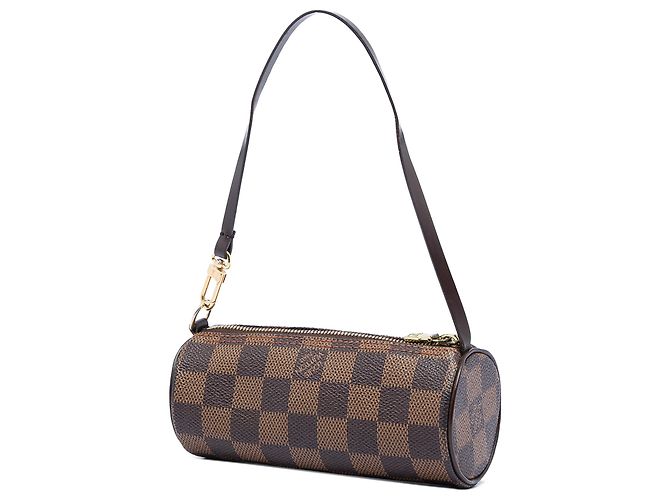 Louis Vuitton Pochette Papillon Damier Ebene marrone - vista 2