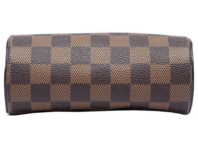 Louis Vuitton Pochette Papillon Damier Ebene marrone - vista 3