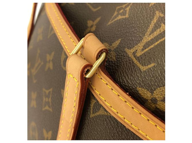 Louis Vuitton Monogram Coussin GM Shoulder Bag Brown - view 6