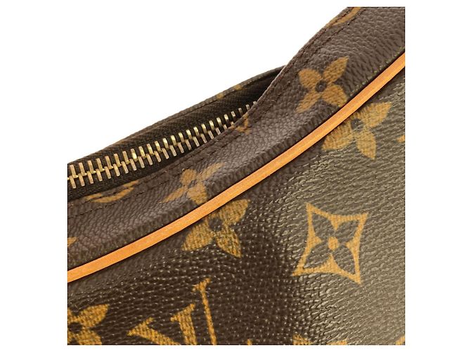Borsa a Spalla Louis Vuitton Monogram Croissant MM Marrone Monogramma - vista 5