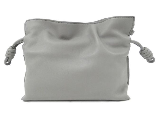 Pochette mini Loewe Flamenco Marron - vue 2