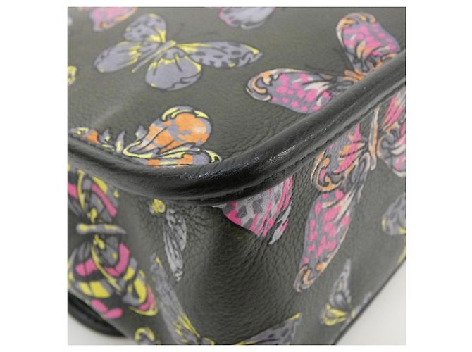 Borsa a Spalla Loewe 353 11 H20 Nero Rosa Verde - vista 3