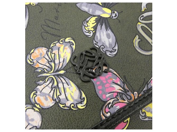 Borsa a Spalla Loewe 353 11 H20 Nero Rosa Verde - vista 4