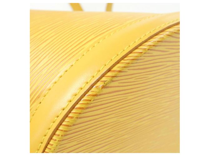 Borsa a Spalla Louis Vuitton Epi Saint Jacques Giallo - vista 3