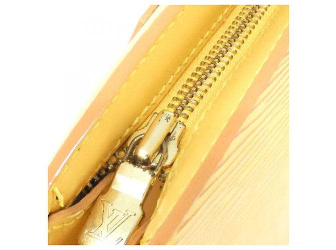 Borsa a Spalla Louis Vuitton Epi Saint Jacques Giallo - vista 6