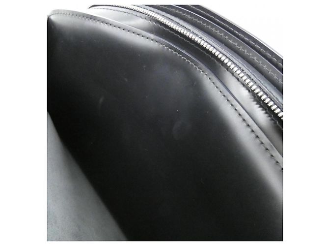 Borsa Louis Vuitton Epi Pont Neuf PM Nero - vista 10