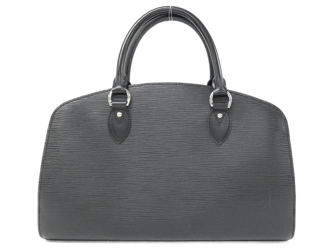 Borsa Louis Vuitton Epi Pont Neuf PM Nero - vista 2