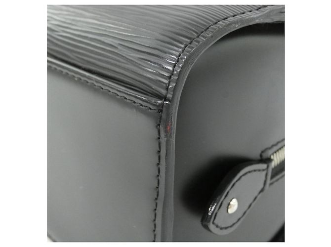 Borsa Louis Vuitton Epi Pont Neuf PM Nero - vista 3