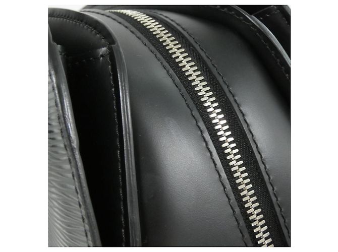 Borsa Louis Vuitton Epi Pont Neuf PM Nero - vista 6