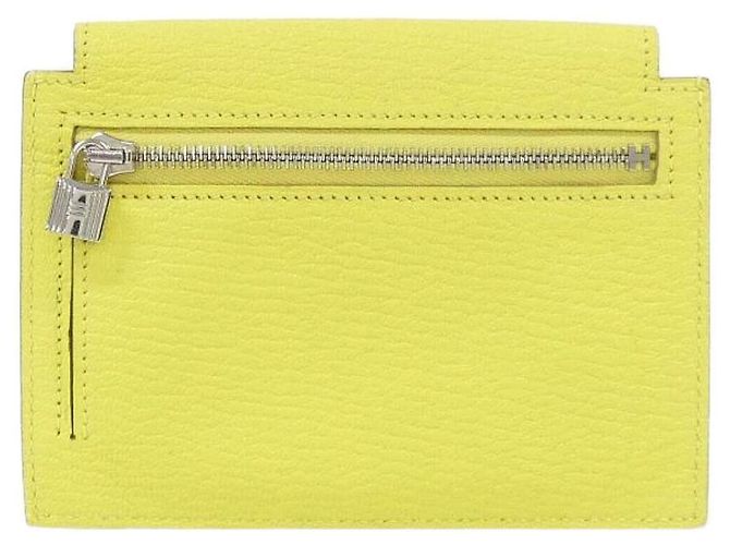 Hermès Cartera compacta Hermes Kelly Pocket Dorado Amarillo - vista 2