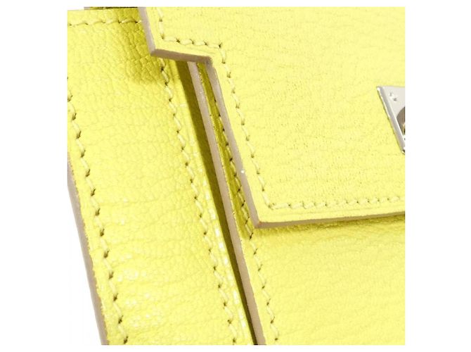 Hermès Cartera compacta Hermes Kelly Pocket Dorado Amarillo - vista 5