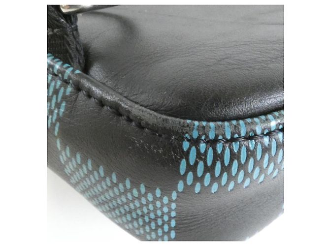 Borsa a tracolla Louis Vuitton Damier Infini 3D Avenue Blu Verde chiaro - vista 3