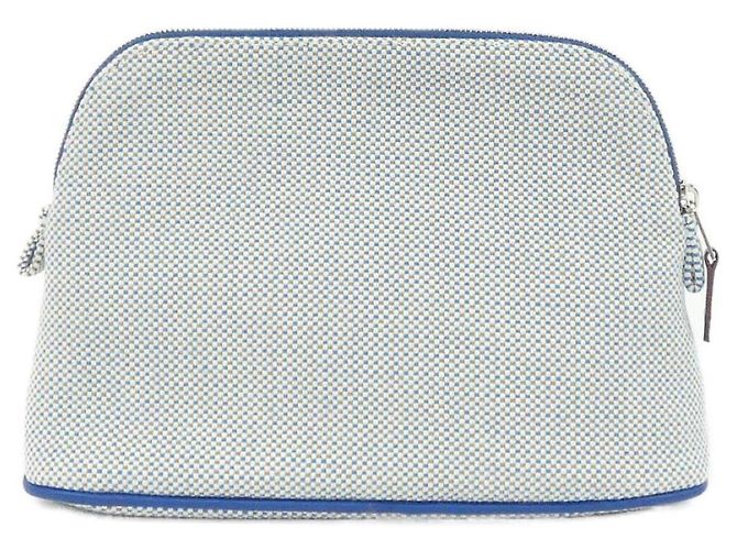 Hermès Borsa Pouch MINI Hermes Bolide Crazy H Blu - vista 2