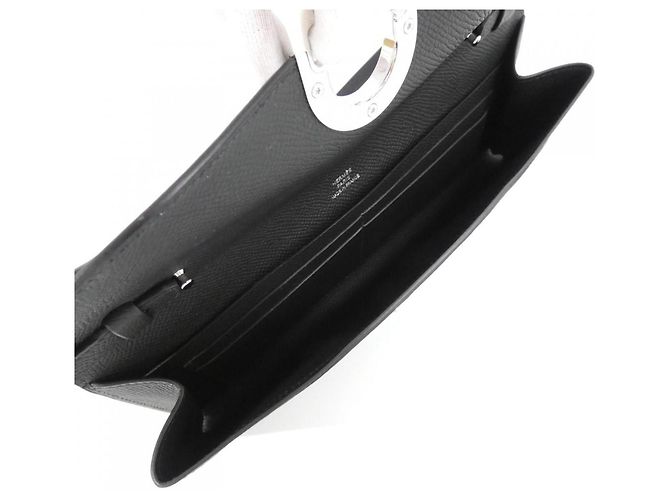 Hermes Hermès Maillon To Go Shoulder Wallet Nero - vista 6