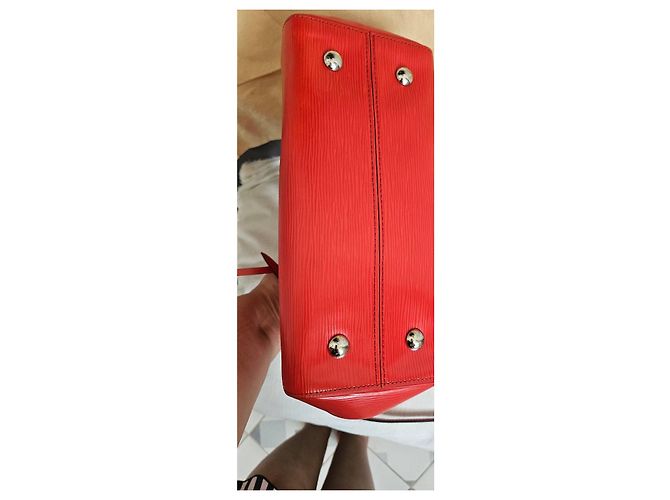 Louis Vuitton Epi Marly BB Bolsa - Vermelha Vermelho - vista 7