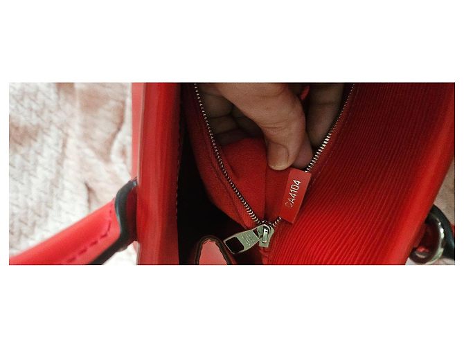 Louis Vuitton Epi Marly BB Bolsa - Vermelha Vermelho - vista 9