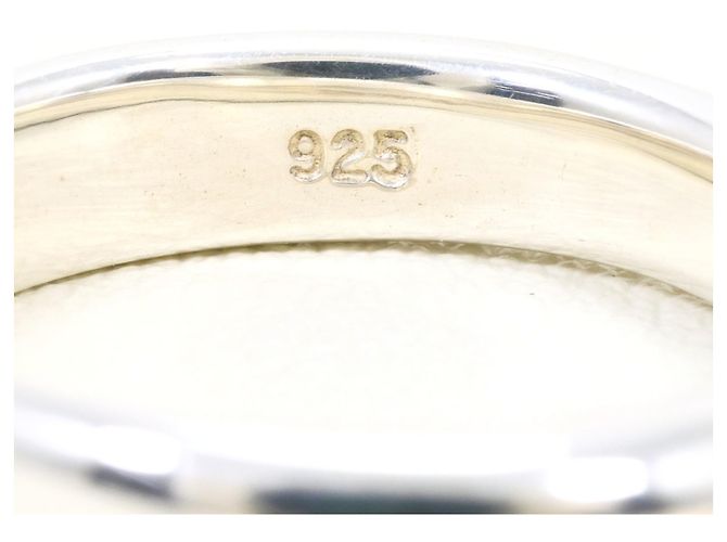 Anello a fascia in oro giallo 18K e argento Tiffany & Co. - vista 5