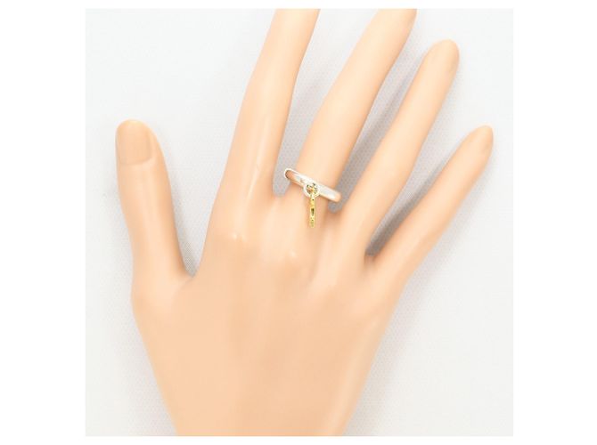 Anello a fascia in oro giallo 18K e argento Tiffany & Co. - vista 6