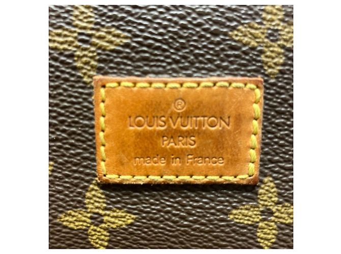 Borsa a Spalla Louis Vuitton Saumur 35 Marrone - vista 4